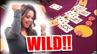🔥WILD HANDS!!🔥 10 Minute Blackjack Challenge – WIN BIG or BUST #177