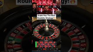 Drake Has The Best Roulette Strategy! #drake #roulette #maxwin #casino #bigwin