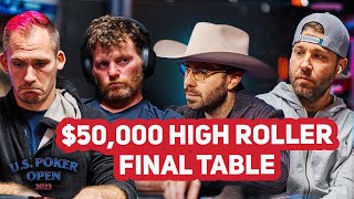 STACKED $50,000 High Roller U.S. Poker Open Final Table [FULL STREAM]