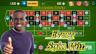 Roulette Every Spin Win 🌹|| Roulette Strategy To Win || Roulette