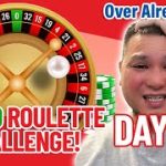 Day 2 Of Playing Roulette With Real Money! (Challenge Over Already?!)
