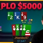 Poker PRO Play & Explain (PLO $5000)