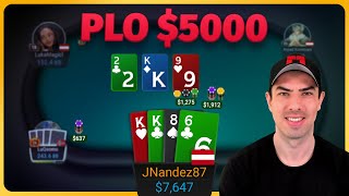 Poker PRO Play & Explain (PLO $5000)