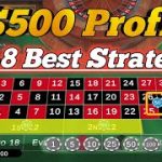 $500 Profit ?? || 24+8 Best Strategy || Roulette Strategy To Win || Roulette Tricks