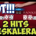 BACCARAT | 50% PROFIT USING 2 HITS ESKALERA | NEW STYLE ESKALERA