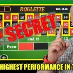 Get The Higest Performance In The Bets | MASTER ROULETTE