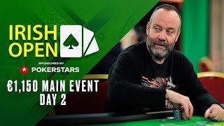 Irish Poker Open: €1K main Event – Day 2 Livestream – Part 2 🍀 PokerStars