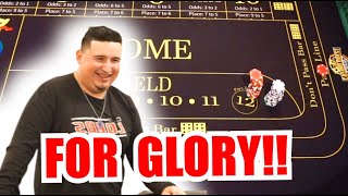🔥GLORIOUS FINISH🔥 30 Roll Craps Challenge – WIN BIG or BUST #282