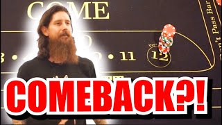 🔥REDEMPTION ARC🔥 30 Roll Craps Challenge – WIN BIG or BUST #284