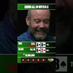 INSANE Shove by Andy Black 😳 #IrishPokerOpen #pokerstars