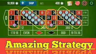 Amazing Strategy Roulette 💯 || Roulette Strategy To Win || Roulette