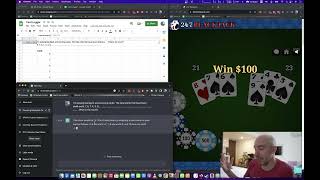 Does Chat GPT work for Blackjack Card Counting and Betting. Does it work? Kind of…