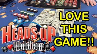 HEADS UP HOLD’EM at the STRAT LAS VEGAS! Love this Ultimate Texas Hold’em game!!