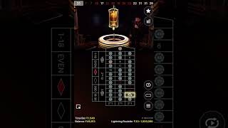 Lightning roulette winning tricks & tips #casino #roulette #lightningroulette #onlinecasino #shorts