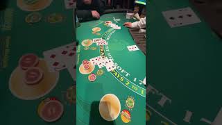 Buddy’s playing blackjack! #gambling #casino #winning