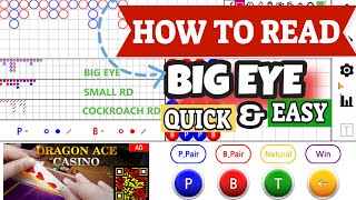 HOW TO READ BIG EYE IN BACCARAT