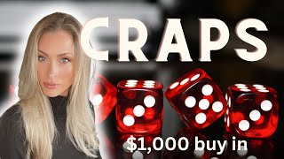 I gave my wife $1,000 to play electronic craps, how did she do?!!