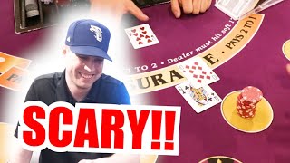 🔥CLUTCH🔥 10 Minute Blackjack Challenge – WIN BIG or BUST #178