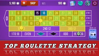 TOP ROULETTE STRATEGY 👌💯 || Roulette Strategy To Win || Roulette