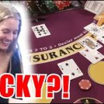 🔥LUCKY!?🔥 10 Minute Blackjack Challenge – WIN BIG or BUST #179