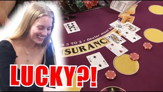 🔥LUCKY!?🔥 10 Minute Blackjack Challenge – WIN BIG or BUST #179