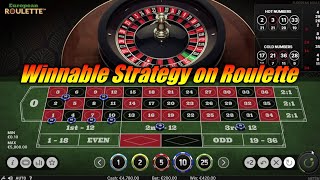 101% Winnable Strategy on Roulette 200 Bet Win 210 👍
