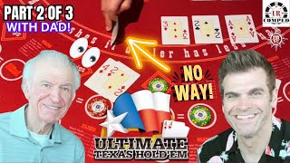 😜OMG! STRIAGHT FLUSH?! ⭐ULTIMATE TEXAS HOLD EM!💥NEW VIDEO DAILY!