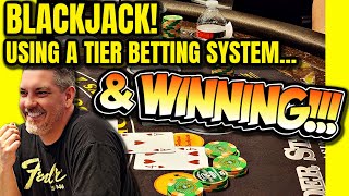 Nice Winning Blackjack Session at the Casino!!!