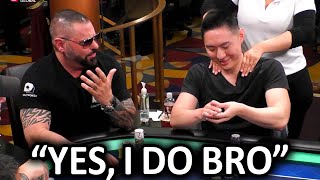 Can Nick Make This Sick Fold After Crushing The Flop? @HustlerCasinoLive