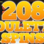 208 Roulette Wheel Spins – 2+ Hours of Spinning Pleasure – Both Directions – Black Scoreboard