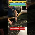 Craps dealer tip by David Casino Quest during Craps For Cure #dice #craps #howtoplaycraps
