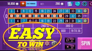 Easy To Win Roulette Strategy 🌹💯 || Roulette Strategy To Win || Roulette
