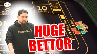 🔥HUGE BETTOR!!🔥 30 Roll Craps Challenge – WIN BIG or BUST #289