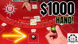 🔴BETTING EVERY SPOT AND $1000 HAND IN 1 EPISODE?!💥SPANISH 21