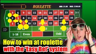 How To Win At Roulette With The Easy Bet System ♣ ROULETTE TRICKS ♦