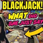 Blackjack • My Wife Threatens the Dealer at the Casino!!!