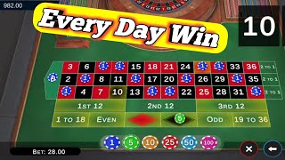 Every Day Win 👌 || Roulette Strategy To Win || Roulette Tricks