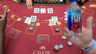 UNFORGETTABLE Blackjack at Venetian Las Vegas! Huge Doubles & Splits w/ The Fellas!