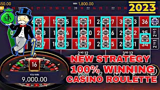 CASINO ROULETTE NEW TRICKS 101% WIN | CASINO STRATEGY | INDIAN CASINO ROULETTE LINE TRICKS WINNING