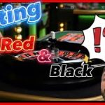 Alternative Red & Black roulette strategy testing, English explanation Low budget roulette strategy