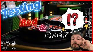 Alternative Red & Black roulette strategy testing, English explanation Low budget roulette strategy