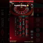 Roulette Strategy