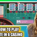 Learn how to play roulette in a casino | roulette casino | video roulete