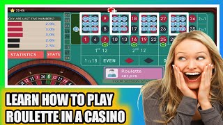 Learn how to play roulette in a casino | roulette casino | video roulete