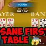 BACCARAT | I WENT TO A CRAZY TABLE AND ALMOST GOT ALL MY BALANCE 💪 | 5 HITS PROFIT💵💸