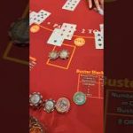Whole Blackjack Table Doubled at Once! #blackjack #vegas