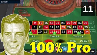 100% PRO STRATEGY  💯🌹|| Roulette Strategy To Win || Roulette Tricks