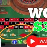 Won $300 Few minutes 💯👌 || Roulette Strategy To Win || Roulette