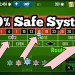 100% Safe Roulette System #roulettewin #liveroulette #strategy