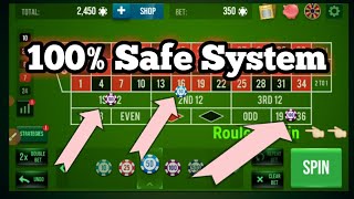 100% Safe Roulette System #roulettewin #liveroulette #strategy